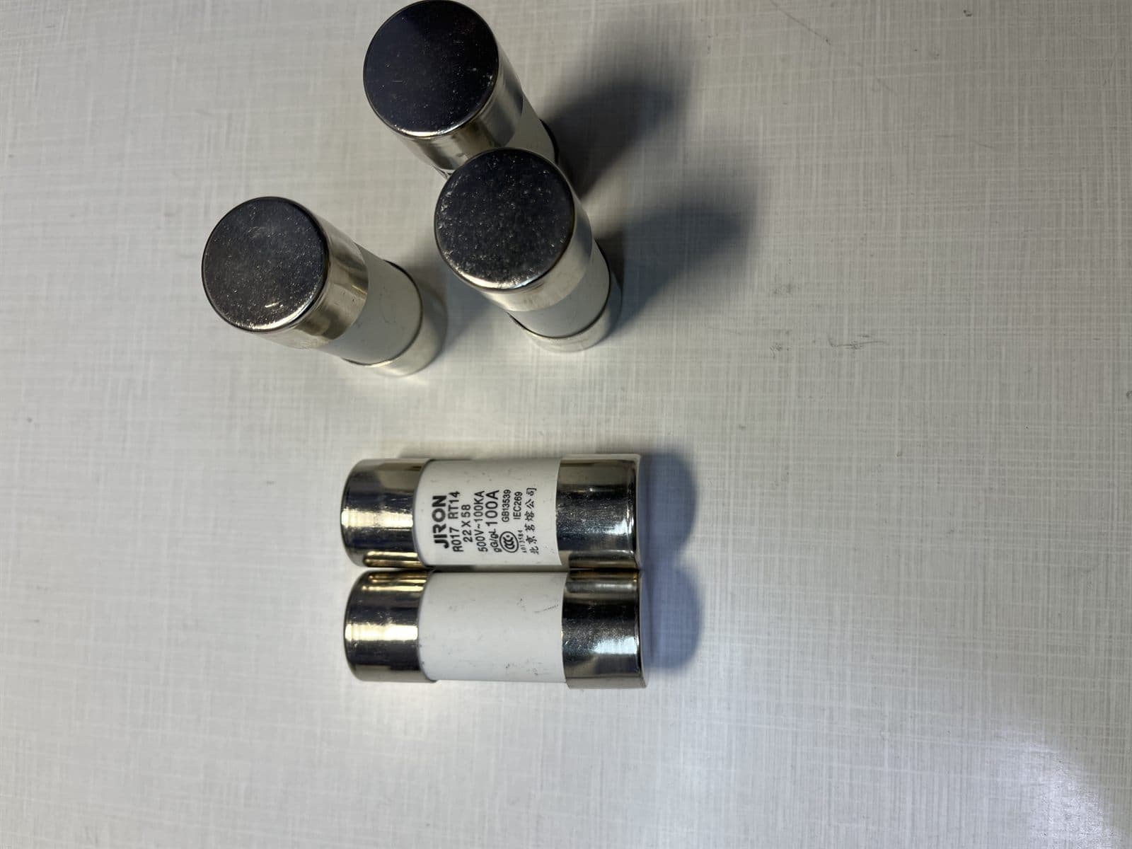 Low voltage fuse components